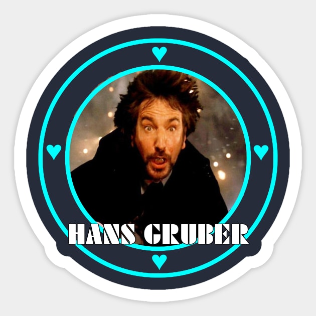 Hans Gruber Love Boat Sticker by ThisIsFloriduhMan